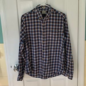 J. Crew Lightweight Flannel Slim Shirt